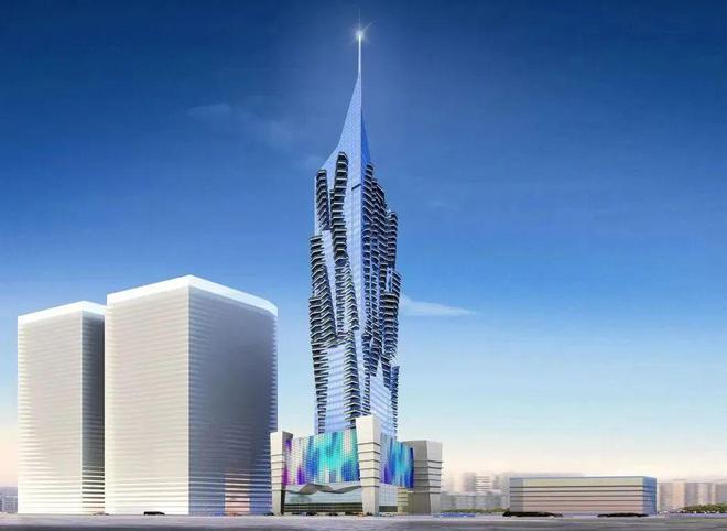 迪拜首座棕櫚樹(shù)造型超高層建筑封頂，中鐵十八局集團(tuán)彰顯建筑實(shí)力